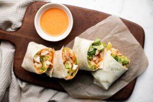 buffalo turkey wraps